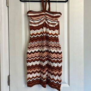 Women's Crave Fame Knit Halter Dress, Size Small